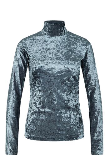 Turtleneck aus Pannesamt