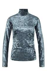 Turtleneck aus Pannesamt