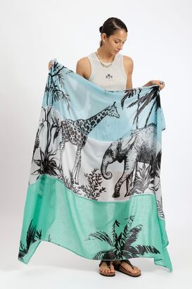 Cashmere Tuch Safari 3 Colour