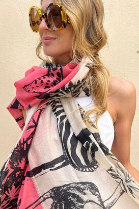 Cashmere Tuch Safari 3 Colour