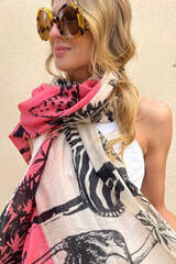Cashmere Tuch Safari 3 Colour