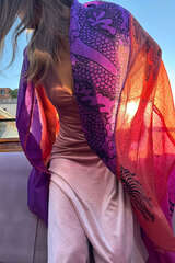 Cashmere Tuch Chinese Dragon