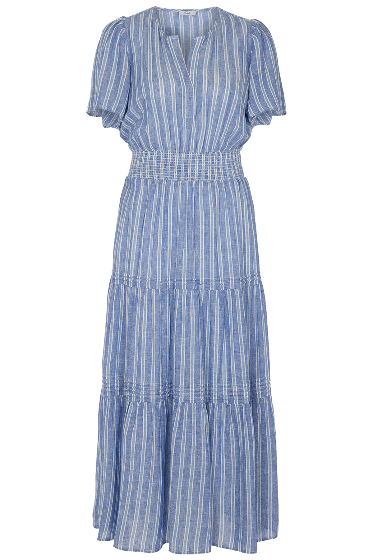 Kleid Cannes mit Leinen