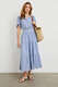 Kleid Cannes mit Leinen