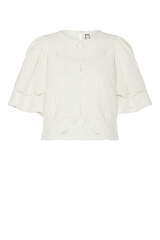 Bluse Zenith mit Leinen