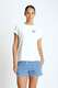T-Shirt aus Baumwolle 
