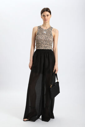 Wide Leg Hose mit Lyocell