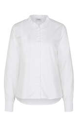 Bluse mit Rüschenbesatz