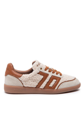 Sneaker Cloud Teddy Cognac