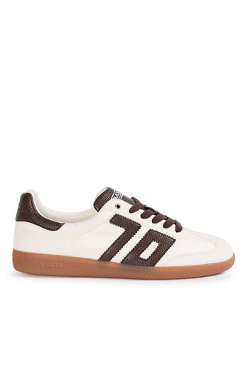 Sneaker Cloud White/Coffee