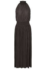 Kleid Uma mit Plisseefalten