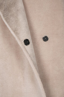 Mantel aus Fake Fur
