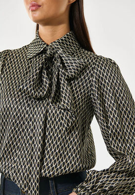 Silk Stretch Blouse Kikki