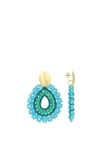 Ohrringe Drop Crystal L