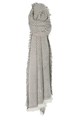 Handgewebter Schal aus Cashmere 