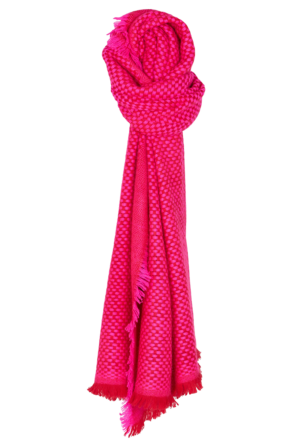 Handgewebter Schal aus Cashmere 