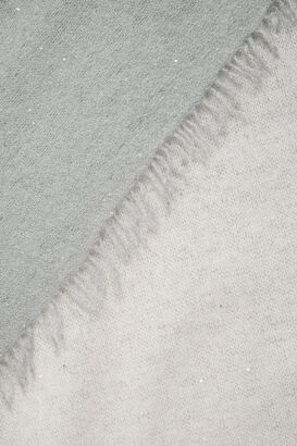 Schal aus Cashmere und Lurex
