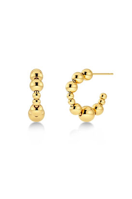 Ohringe Sphere Hoops Gold