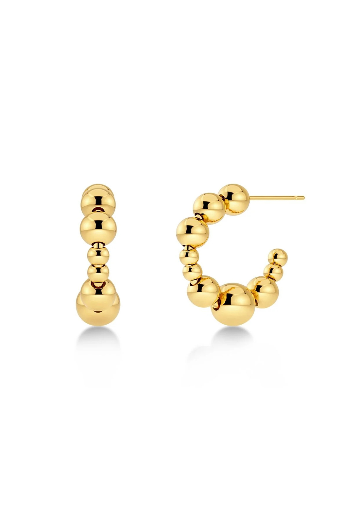 Ohringe Sphere Hoops Gold