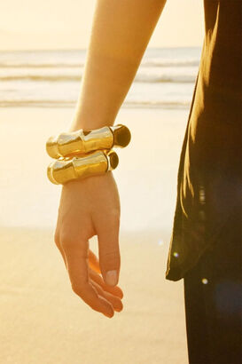 Armreif Cane S Gold