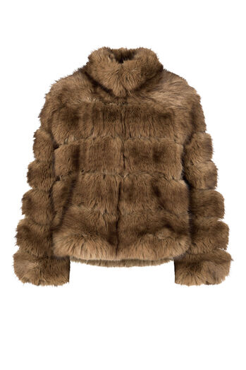 Fake Fur Jacke Fox