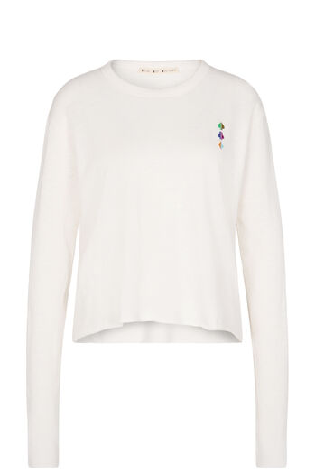 Longsleeve aus Slub Jersey