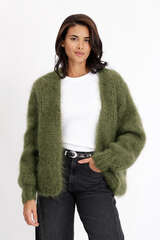 Cardigan mit Mohair