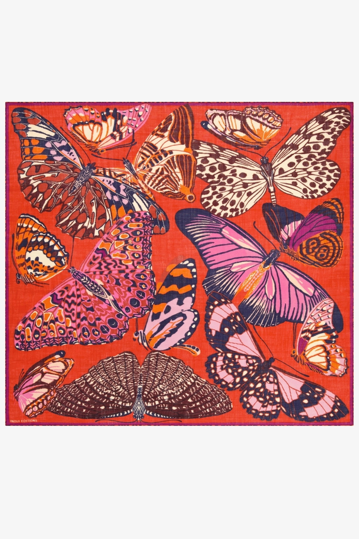 Carré 130 Papillons
