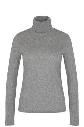 Rollkragen Longsleeve mit Cashmere