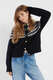Norweger Strickjacke