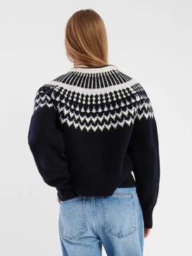 Norweger Strickjacke