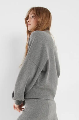 Strickjacke Bomber