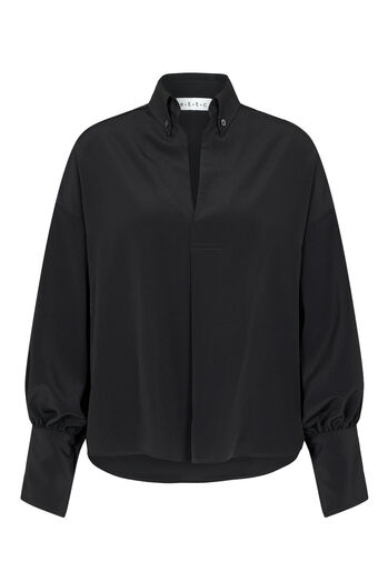Bluse mit Ballonärmeln