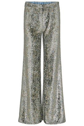 Hose mit Jacquard Muster