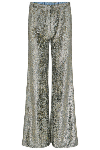 Hose mit Jacquard Muster