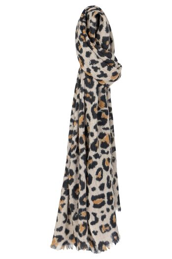 Schal mit Cashmere 