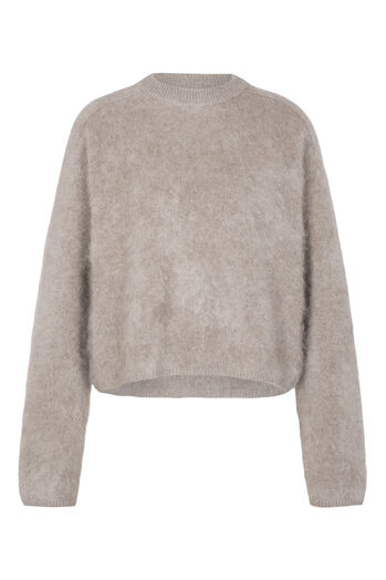 Pullover aus Brushed Cashmere 