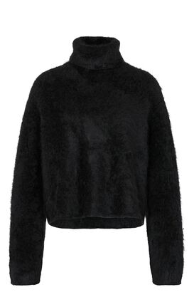 Brushed Cashmere Turtleneck Pullover  