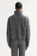 Brushed Cashmere Turtleneck Pullover   