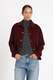 Doubleface Jacke aus Wolle 