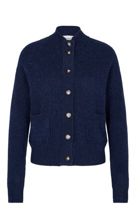 Cardigan mit Stehkragen
