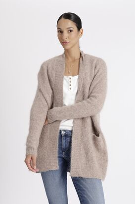 Cardigan mit Alpaca