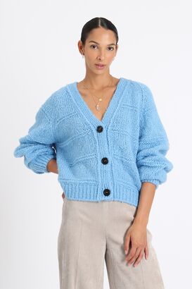 Cardigan mit Superfine Alpaca