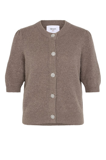 Cardigan aus Alpaca Bouclé