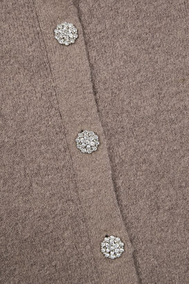 Cardigan aus Alpaca Bouclé
