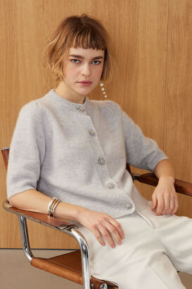 Cardigan aus Wolle