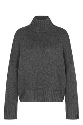 Rollkragen-Pullover mit Cashmere