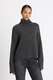 Rollkragen-Pullover mit Cashmere