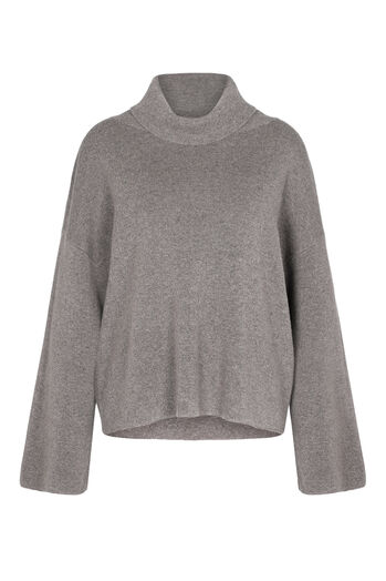 Rollkragen-Pullover aus Merino