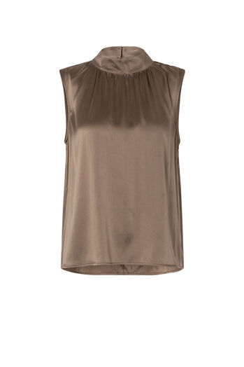 Top aus Seidenstretch 